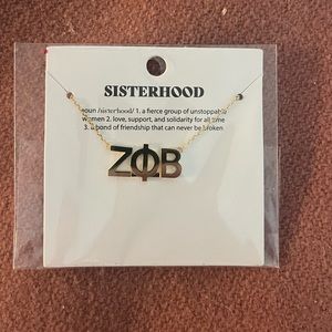 Zeta Phi Beta Necklace